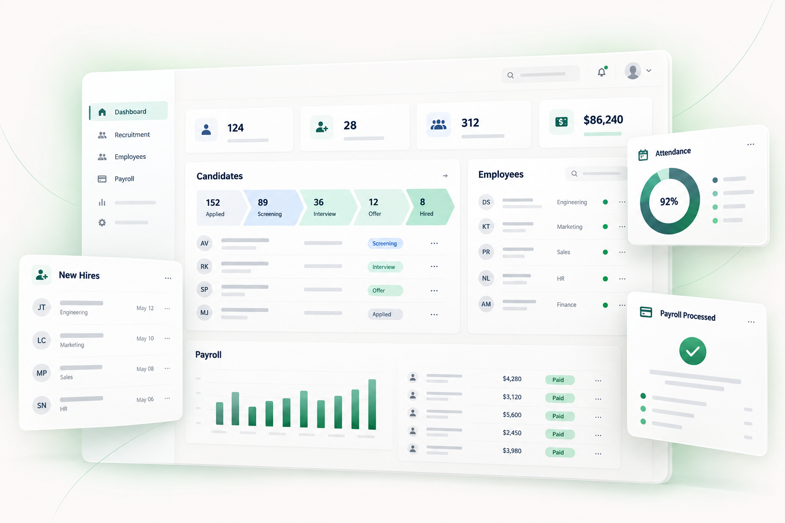 RecruitPro Enterprise cloud based HR software