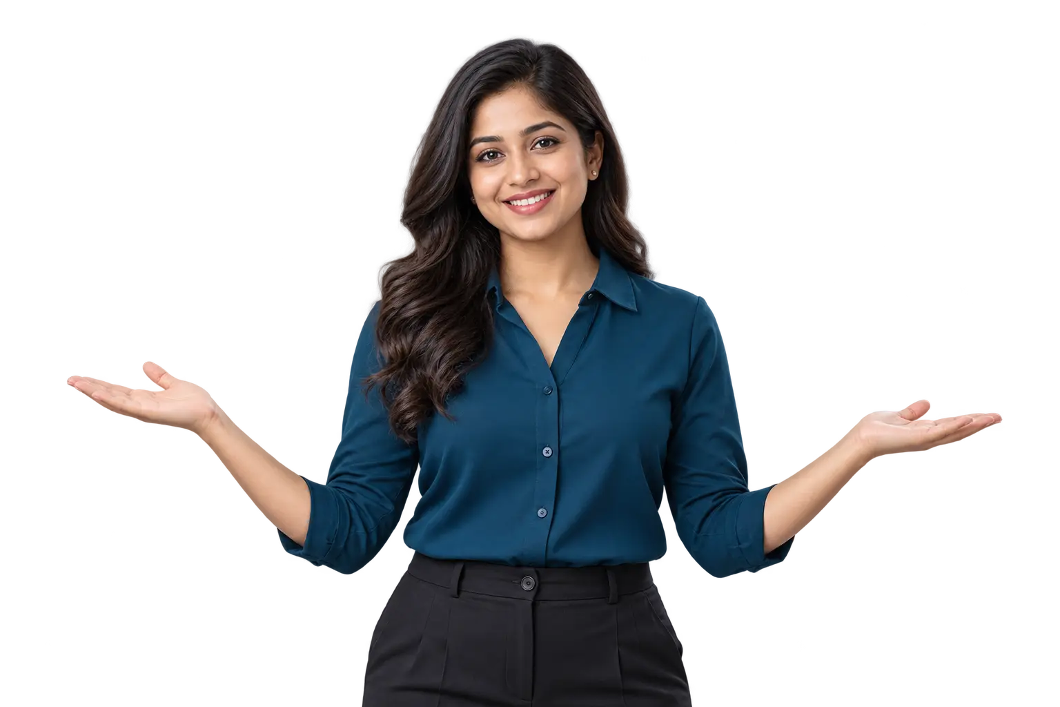 Hiring professional reviewing candidate evaluation information