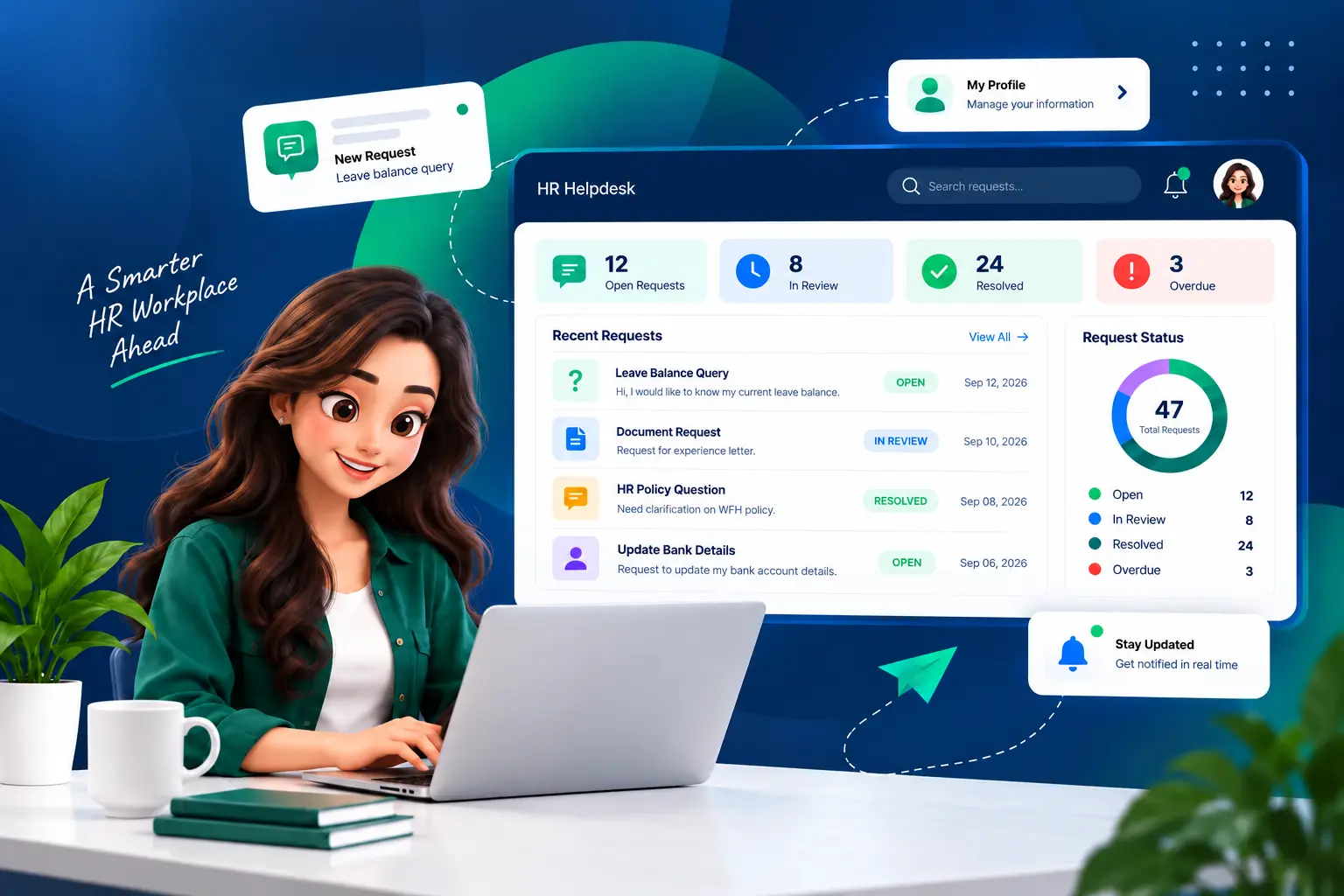 RecruitPro Enterprise HR Helpdesk